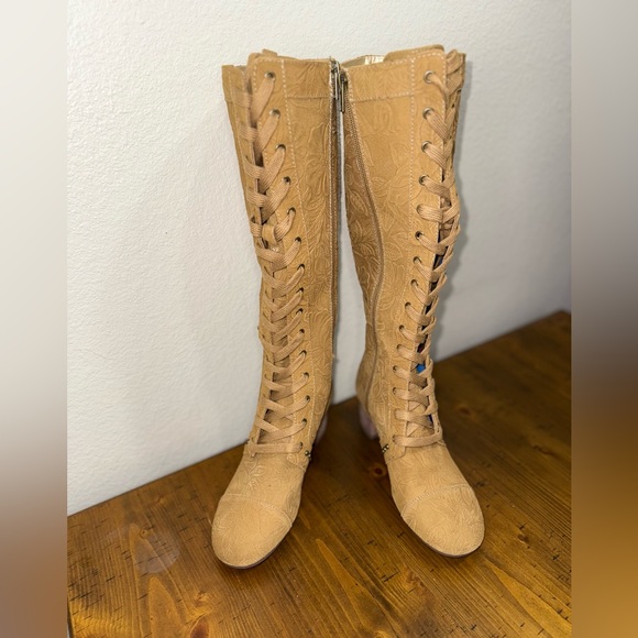 Joyfolie Marita Tall Boot Cottagecore- Size 9.5 - Picture 2 of 12